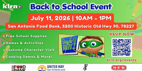 KLRN Back to School Bash 2026
