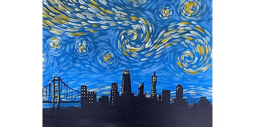 Starry Night - Paint and Sip in Sacramento | Classpop!\u2122