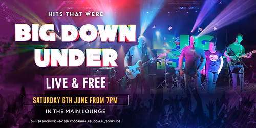 Big Down Under - Live & Free