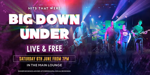 Big Down Under - Live & Free