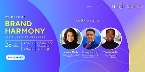The Personal Brand Harmony Workshop, by NMInspires
