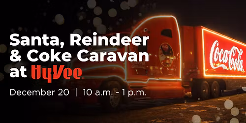 Santa, Reindeer & Coke Caravan \ud83c\udf85\ud83e\udd8c