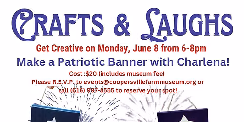 Crafts and Laughs with Char