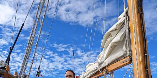 Tom Dimenna LIVE UNDER SAIL aboard Morning in Maine