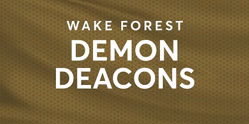 Wake Forest Demon Deacons Football vs. Virginia Cavaliers Football