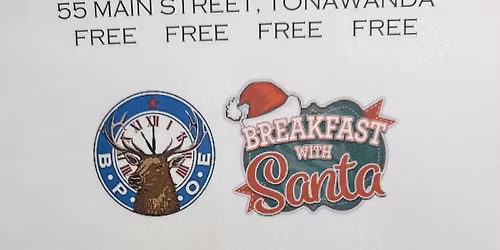 FREE BREAKFAST WITH SANTA