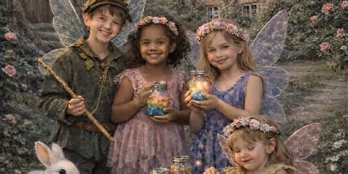 Ditchling Fairy Day in aid of St Peter and St James hospice 