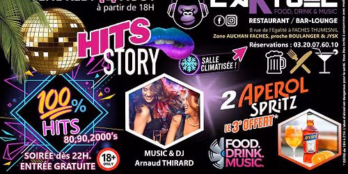 DO YOU REMEMBER... HITS STORY | FOOD & MIX PARTY @L'AKTUEL RESTAURANT