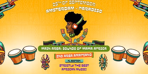 Mama Africa XL 2 area's | Amsterdam 