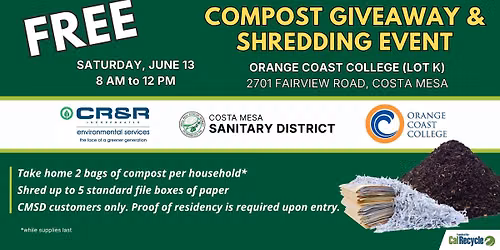 CMSD Compost Giveaway and Shredding Event