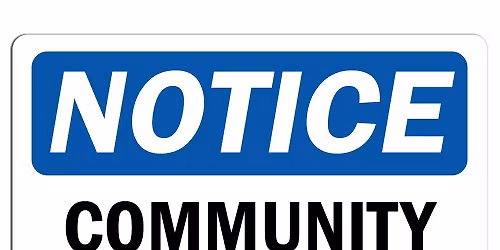 Fall Community Yard Sale