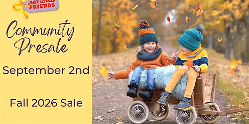 Community Presale | JBF OP Fall 2026 Sale