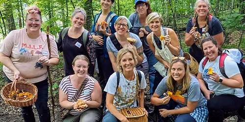 CHICKS ONLY!! Mushroom Hunt and Wild Mushroom Lunch