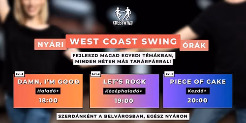 Ny\u00e1ri West Coast Swing \u00f3r\u00e1k