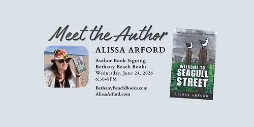Alissa Arford Book Signing at Bethany Beach Books