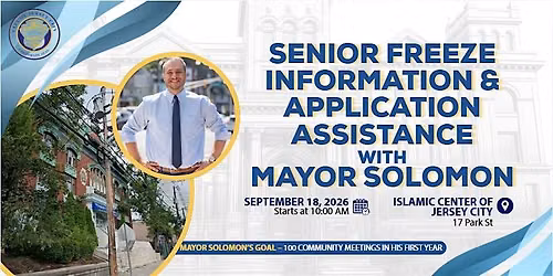 Senior Freeze Information & Application Assistance