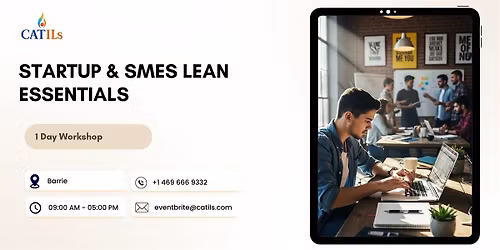 Startup&SMEsLeanEssentials\u20131DayWorkshop| Barrie