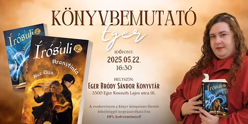 Aux Eliza - Aranytinta - \u00cdr\u00f3suli 2. - K\u00d6NYVBEMUTAT\u00d3