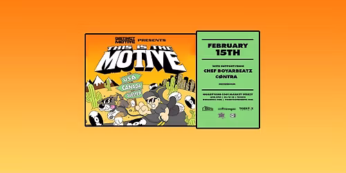 This Is The Motive: Distinct Motive \u2022 Chef Boyarbeatz \u2022 C\u00d8NTRA