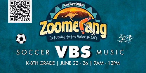 VBS 2026 "Zoomerang" at South Orlando Baptist! Soccer and Music Tracks!