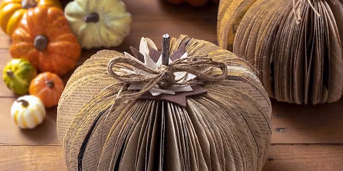 Ellerdine Craft and Chat - book pumpkins