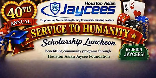 Service to Humanity Scholarship Luncheon and Jaycee Reunion