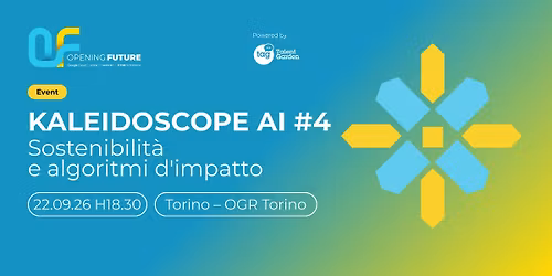 Kaleidoscope AI #4 | Sostenibilit\u00e0 e algoritmi d'impatto