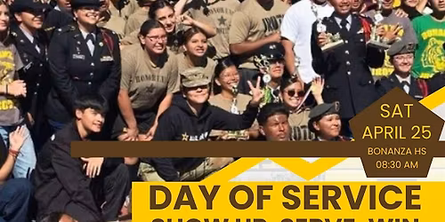 DAY OF SERVICE that support JROTC and our VETS