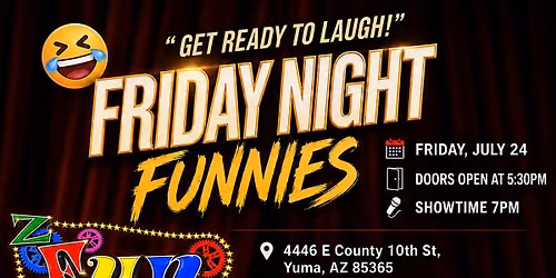 Friday Night Funnies @ Z Fun Factory