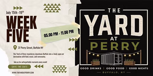 Week Five @ The Yard