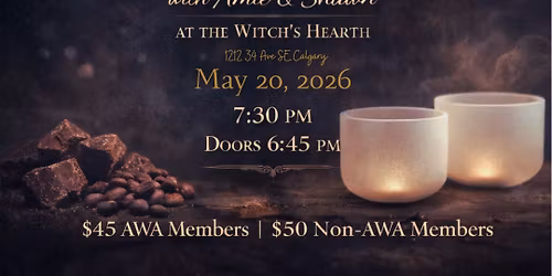 New Moon Cacao & Sound Ritual at The Witch\u2019s Hearth