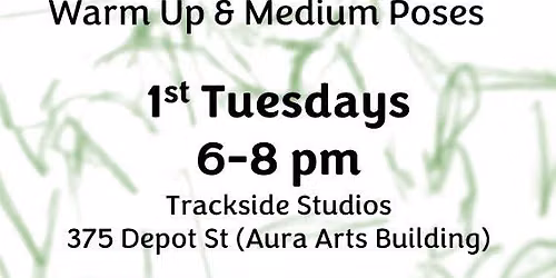 Life Drawing 1st Tuesdays - Clothed, Medium Poses