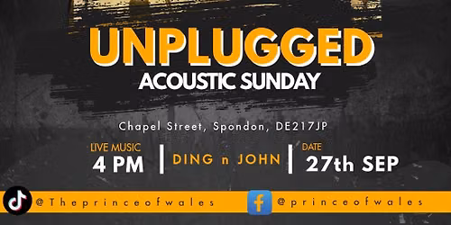 Acoustic Sunday - Ding n John 