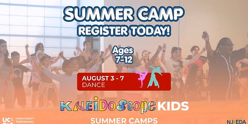 UCPAC Summer Camp - Kaleidoscope Kids Dance Week