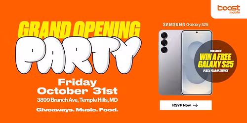Boost Mobile Grand Opening 10\/31