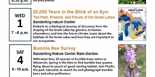 Kohler Andrae State Park Events June 30 to July 4th