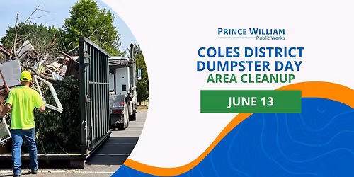 Dumpster Day - Coles District Area Cleanup