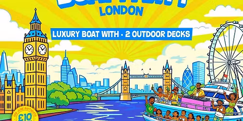 Summer Boat Cruise x Afrobeats N Brunch - LONDON