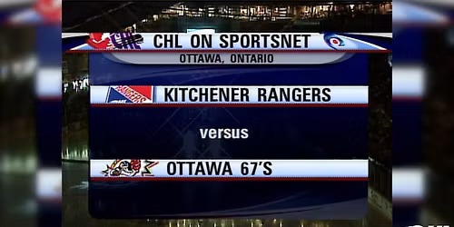 Ottawa 67s at Kitchener Rangers at Kitchener Memorial Auditorium Complex