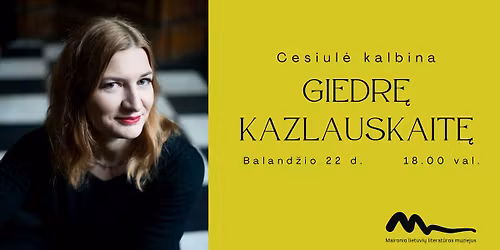 Cesiul\u0117 kalbina GIEDR\u0118 KAZLAUSKAIT\u0118
