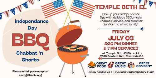 Independence Day and Shabbat in Shorts
