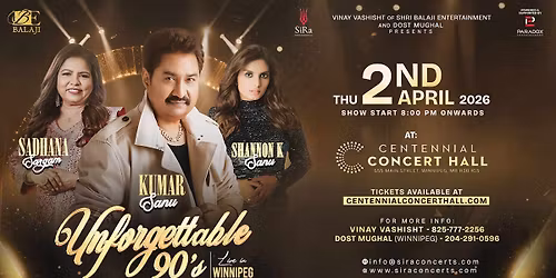 Unforgettable 90s: Kumar Sanu & Sadhana Sargam