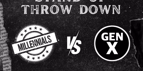 STAND UP THROW DOWN - Dec 19 - 7:30pm