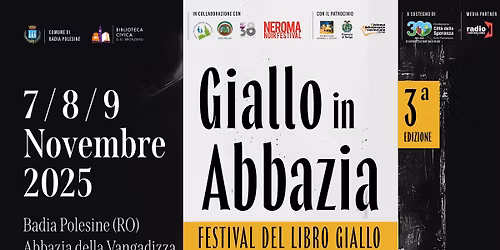 Giallo in Abbazia - Festival del libro Giallo