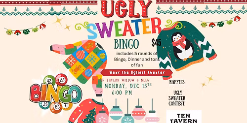 Dinner & Bingo \u2014 Ugly Sweater Edition!