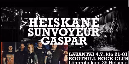 Heiskane, Sunvoyeur, Gaspar