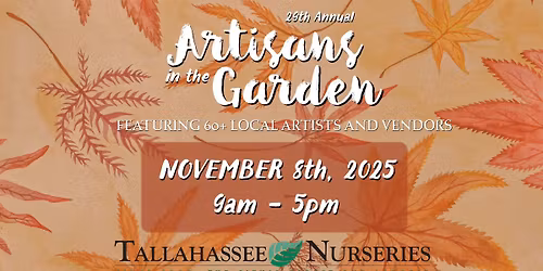 29th Annual Artisans in the Garden