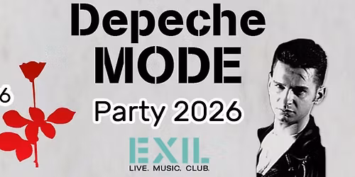 Depeche Mode Party G\u00f6ttingen 2026 \u2013 Just Can\u00b4t Get Enough