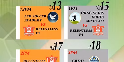 RELENTLESS FOUNDATION CUP 2025 GRAND FINALE 