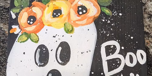 Sip & Paint Acrylic Ghost Class (BYOB)